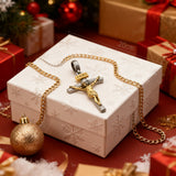 BGCOPPER S925K Silver Crucifix of Jesus Christ: A Timeless Masterpiece of Faith and Art