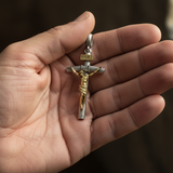 BGCOPPER S925K Silver Crucifix of Jesus Christ: A Timeless Masterpiece of Faith and Art