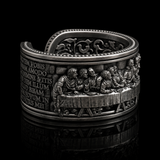The Last Supper S925 Silver Adjustable Ring