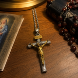 BGCOPPER S925K Silver Crucifix of Jesus Christ: A Timeless Masterpiece of Faith and Art