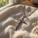 S925K Silver Jesus Crucifix Pendant | A Tangible Reminder of His Love