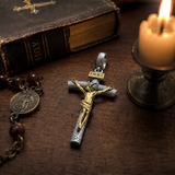 S925K Silver Jesus Christ Crucifix Pendant