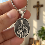 St Peter Necklace/the patron saint of net makers, boat builders ,fishermen, locksmiths, shoemakers and foot patients