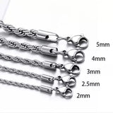 Stainless Steel Twist Chain - BGCOPPER