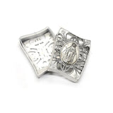 Religious jewelry metal zinc alloy ring hollow packaging box - BGCOPPER