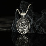 PURE TIN St Joseph Necklace/The patron saint of families, fathers, pregnant women,explorers,immigrants, craftsmen,workers and engineers etc. - BGCOPPER