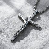 S925K Silver Jesus Crucifix Pendant | A Tangible Reminder of His Love