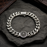 Vintage Lion King Head Cuban Link Bracelet