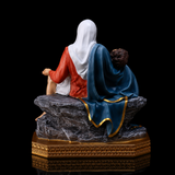 Resin Pietà Statue – Virgin Mary Holding Jesus Christian Home Decor