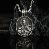 St Francis Of Assisi Necklace,the patron saint of animals - BGCOPPER