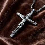 S925K Silver Jesus Crucifix Pendant | A Tangible Reminder of His Love