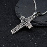 Good Shepherd · Stainless Steel Cross Necklace - BGCOPPER