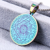 Seal 7 Archangel Pendants Protection Amulet Against Evil Eyes, Curses, Spells - BGCOPPER