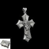 Crucifixion Prayer Necklace Madonna Prayer S925K Silver Necklace - BGCOPPER