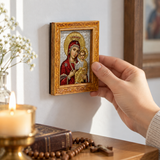 Blessed Virgin Mary & Child Christian Fridge Magnet