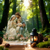 Holy Family 2D Flat Acrylic Decor – A Gentle Reminder of Love & Unity in Your Home