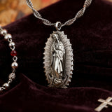 Our Lady of Guadalupe S925k Silver Necklace