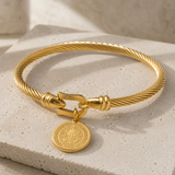 Saint Benedict Medal Women's Bracelet To Ward Off Evil