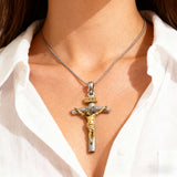 BGCOPPER S925K Silver Crucifix of Jesus Christ: A Timeless Masterpiece of Faith and Art