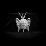 St. Michael's Archangel Schild Halskette,Der Schutzpatron des Fallschirmjägers Polizei Militär Sanitäter Feuerwehrmann