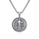 Saint Benedict Medallion Ward Off Evil Necklace - BGCOPPER