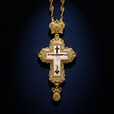 Orthodox Bishop’s Pectoral Cross: A Regal Symbol of Sacred Authority - side view