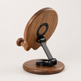Beechwood Saint Benedict Cross Phone Stand – Foldable Adjustable Christian Desk Holder