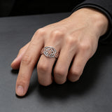 Celtic Knot Two-Tone Ring – Heritage, Harmony & Timeless Style