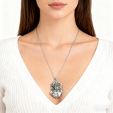 The Crown of Thorns Covenant - S925 Sterling Silver Christian Pendant, A Sacred Reminder of Sacrifice and Redemption