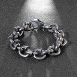 Men's Stainless Steel Spike Bracelet - BGCOPPER