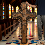 Crucifixion Crucifix Large Crucifix for Christian prayer and meaningful gifting