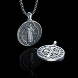 Saint Benedict Medallion Ward Off Evil Necklace - BGCOPPER
