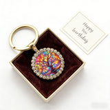 Tree of Life Round Pendant & Keychain: A Symbol of Growth, Connection, and Vibrant Life