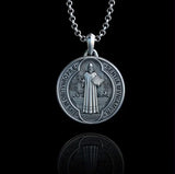 Saint Benedict Medallion Ward Off Evil Necklace - BGCOPPER