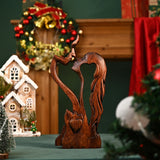 Bgcopper Love Eternal Wood Ornaments Gift - BGCOPPER