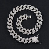 Cuban necklace bracelet for men and women - BGCOPPER