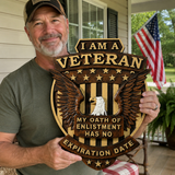 Ich bin ein Veteran Holz schnitzerei Wand dekoration-Bestes Geschenk zum Veteranen tag