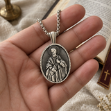 St Peter Necklace/the patron saint of net makers, boat builders ,fishermen, locksmiths, shoemakers and foot patients