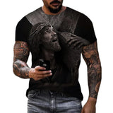 Fashionable and beautiful religious Christ Jesus 3D print clothing - BGCOPPER