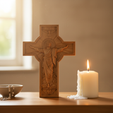 BGCOPPER Himmelfahrt Jesu Holzschnitzerei Kreuz-Die besten Geschenke für Ostern