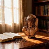 Jesus Crown of Thorns Beechwood Sculpture