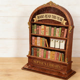 Vintage Book Reading Counter | Mark Your Reading Journey with a Warm Touch