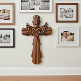 Angel Guardian Cross Wall Decoration