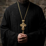 Orthodox Bishop’s Pectoral Cross: A Regal Symbol of Sacred Authority for daily faith wear and Christian gifting