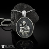 St. Anthony of Padua Necklace/The patron saint of lost and stolen articles,sailors,fisherm,travelers and vacationersen, - BGCOPPER