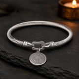 Saint Benedict Medal Women's Bracelet To Ward Off Evil