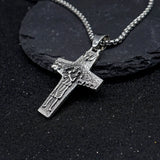Good Shepherd · Stainless Steel Cross Necklace - BGCOPPER