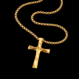 Carry Your Faith Close to Your Heart – Timeless Gold & Silver Cross Necklace, A Symbol of God's Love & Protection