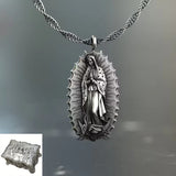 Our Lady of Guadalupe S925k Silver Necklace - BGCOPPER