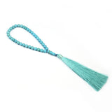 8 mm turquoise hand-held rosary - BGCOPPER